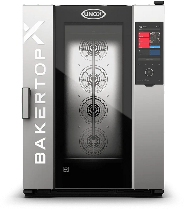 Unox BAKERTOP-X Digital.ID Flagship Bakery Combi Oven – 10-Tray 600×400mm – Electric — XELA-10EU-EXLS-ET