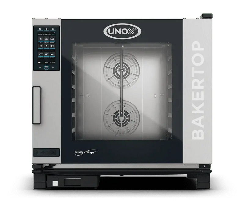 Unox BAKERTOP MIND.Maps™ PLUS Combi Oven 6‑Tray 600×400 Electric  Combi Steam Ovens