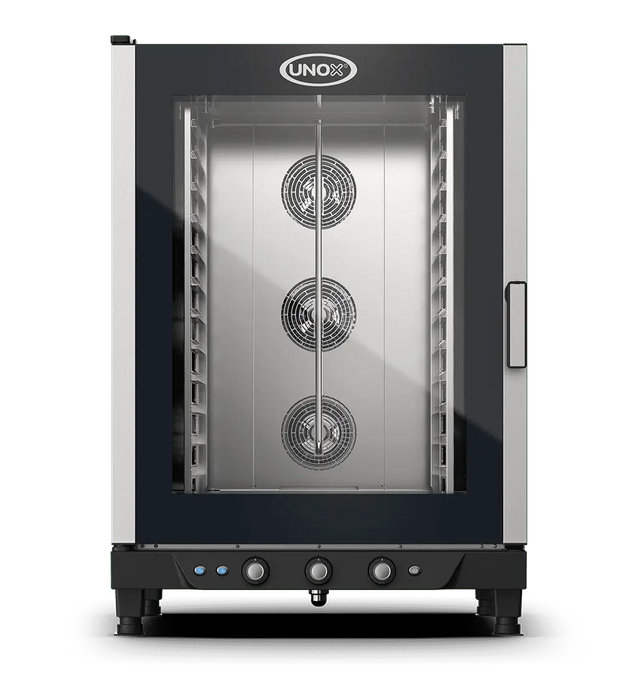 Unox CHEFLUX Manual Manual GN Convection Oven with Humidity – 12-Tray GN 1/1 – Electric — XV893