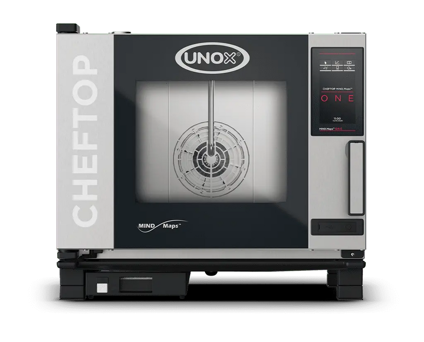Unox CHEFTOP MIND.Maps ONE Chef-Led Commercial Combi Oven – 5-Tray GN 1/1 – Electric — XEVC-0511-E1RM