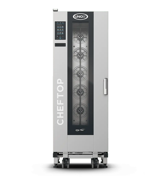 Unox CHEFTOP MIND.Maps PLUS Compact Trolley Intelligent Commercial Combi Oven – 20-Tray GN 1/1 – Electric — XECL-2013-YPRS