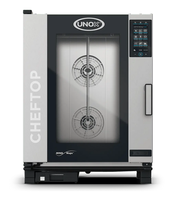 Unox CHEFTOP MIND.Maps PLUS Intelligent Commercial Combi Oven – 10-Tray GN 1/1 – Electric — XEVC-1011-EPRM-MS