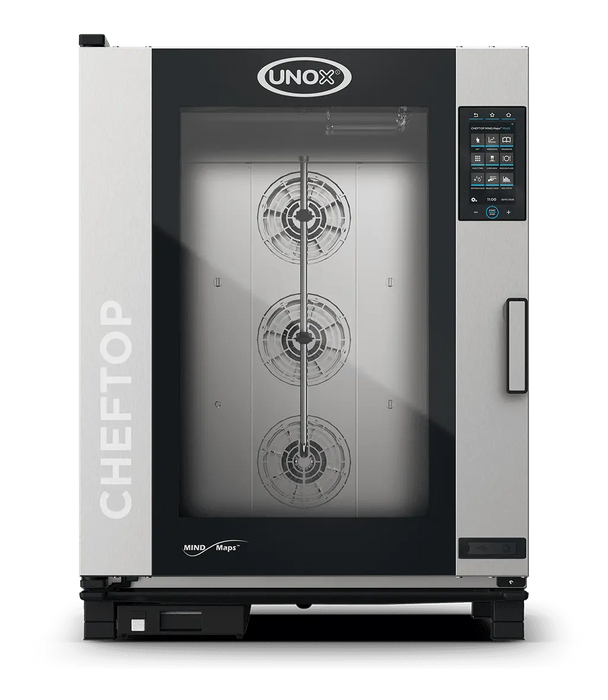 Unox CHEFTOP MIND.Maps PLUS Intelligent Commercial Combi Oven – 10-Tray GN 2/1 – Electric — XEVC-1021-EPRM