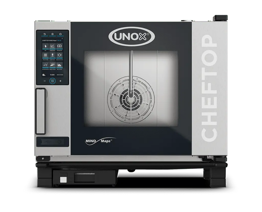 Unox CHEFTOP MIND.Maps PLUS Intelligent Commercial Combi Oven – 5-Tray GN 1/1 – Electric — XEVC-0511-EPLM-MS
