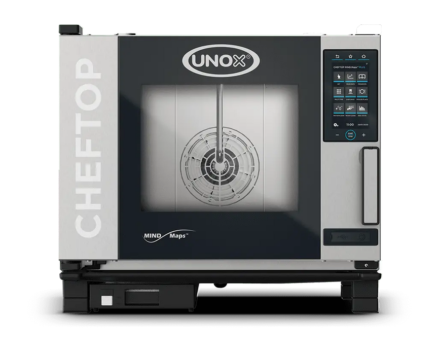 Unox CHEFTOP MIND.Maps PLUS Intelligent Commercial Combi Oven – 5-Tray GN 1/1 – Electric — XEVC-0511-EPRM-MS
