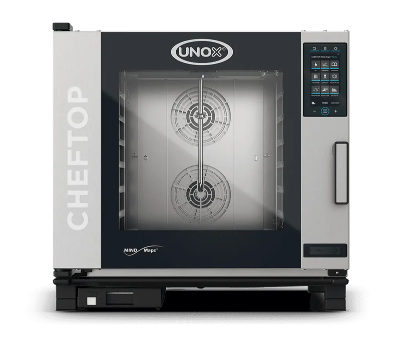 Unox CHEFTOP MIND.Maps PLUS Intelligent Commercial Combi Oven – 6-Tray GN 2/1 – Electric — XEVC-0621-EPRM
