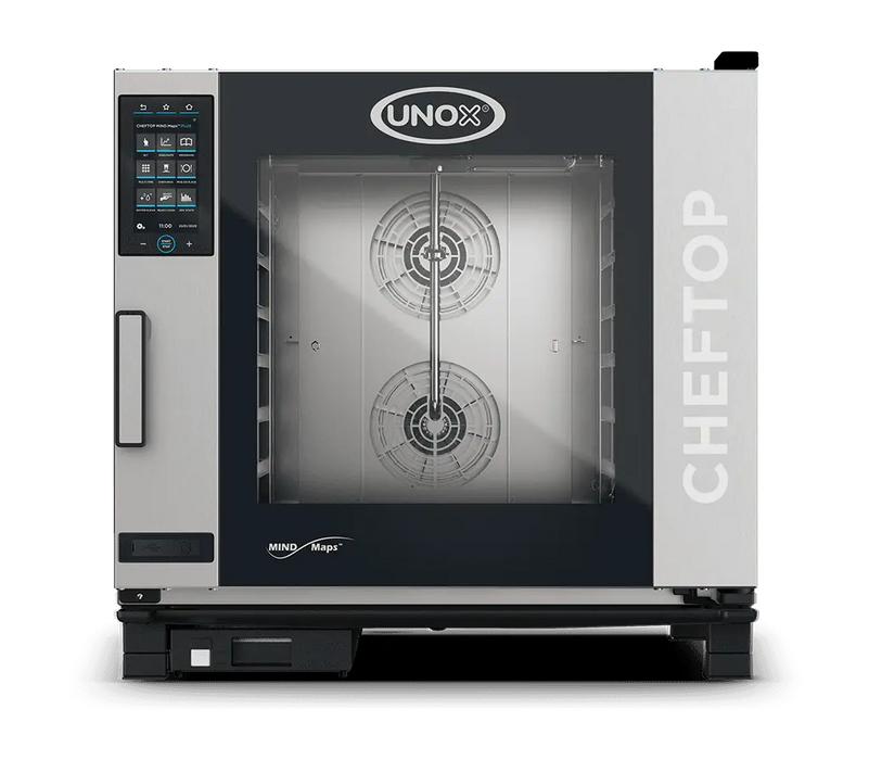 Unox CHEFTOP MIND.Maps PLUS Intelligent Commercial Combi Oven – 6-Tray GN 2/1 – Gas — XEVC-0621-GPLM