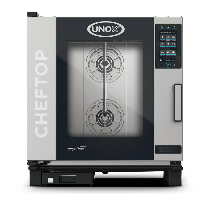 Unox CHEFTOP MIND.Maps PLUS Intelligent Commercial Combi Oven – 7-Tray GN 1/1 – Electric — XEVC-0711-EPRM-MS