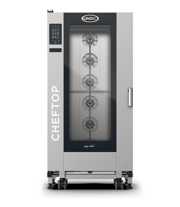 Unox CHEFTOP MIND.Maps PLUS Trolley Intelligent Commercial Combi Oven – 20-Tray GN 2/1 – Gas — XEVL-2021-GPRS