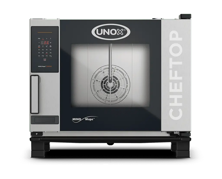 Unox CHEFTOP MIND.Maps ZERO Low-Power Essential Commercial Combi Oven – 5-Tray GN 1/1 – Electric — XEVC-0511-EZLM-LP