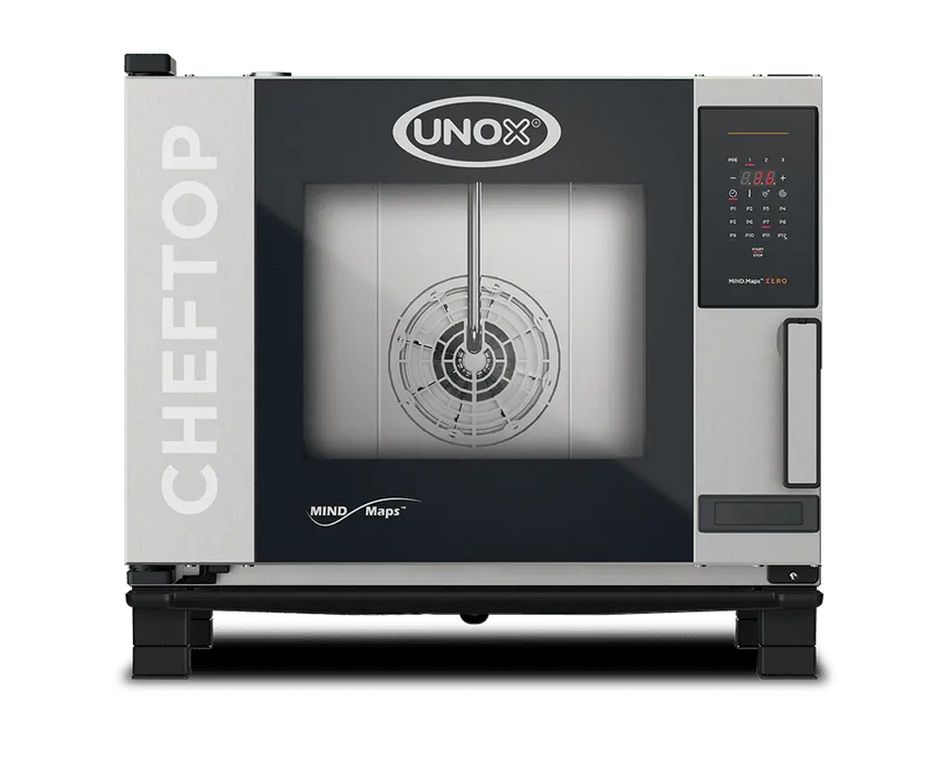 Unox CHEFTOP MIND.Maps ZERO Low-Power Essential Commercial Combi Oven – 5-Tray GN 1/1 – Electric — XEVC-0511-EZRM-LP