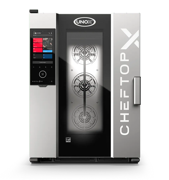 Unox CHEFTOP-X Digital.ID Flagship Commercial Combi Oven – 10-Tray GN 1/1 – Electric — XEDA-1011-EXRS-ET