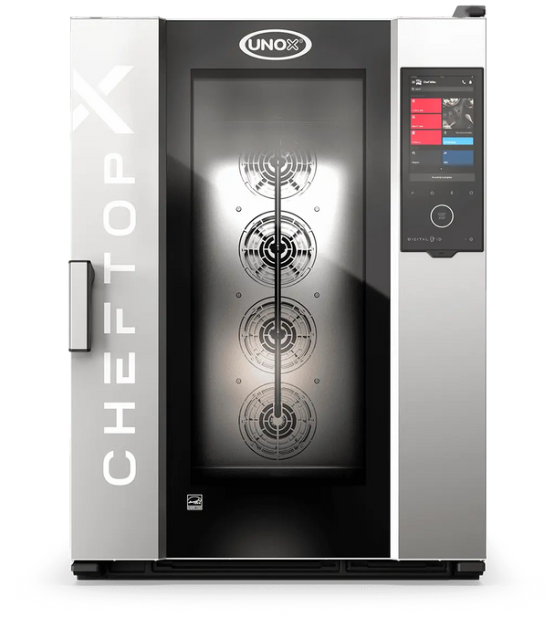 Unox CHEFTOP-X Digital.ID Flagship Commercial Combi Oven – 10-Tray GN 2/1 – Electric — XEDA-1021-EXLS-ET