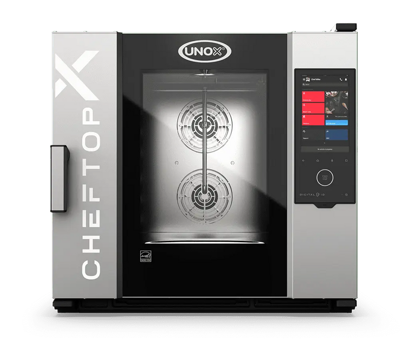 Unox CHEFTOP-X Digital.ID Flagship Commercial Combi Oven – 6-Tray GN 2/1 – Electric — XEDA-0621-EXLS-ET