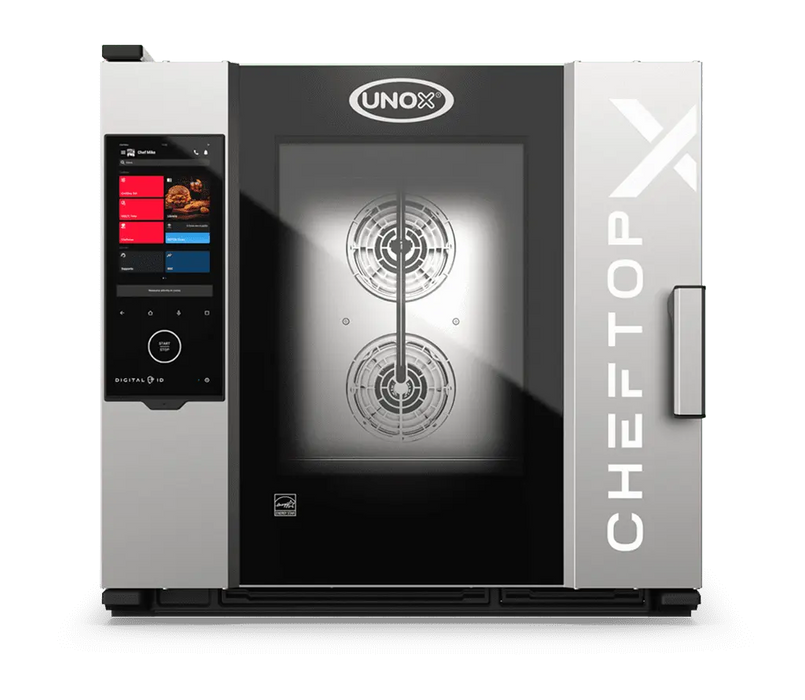 Unox CHEFTOP-X Digital.ID Flagship Commercial Combi Oven – 6-Tray GN 2/1 – Electric — XEDA-0621-EXRS-ET