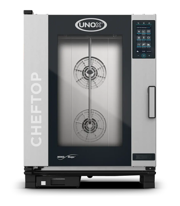 Unox CHEFTOP MIND.Maps™ PLUS Combi Oven 10‑Tray GN 1/1 Electric  Combi Steam Ovens