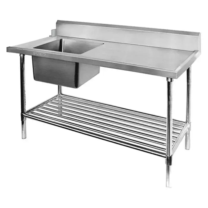 Value Modular Systems Dishwasher Inlet Bench – Single & Double Sinks  Modular Benches
