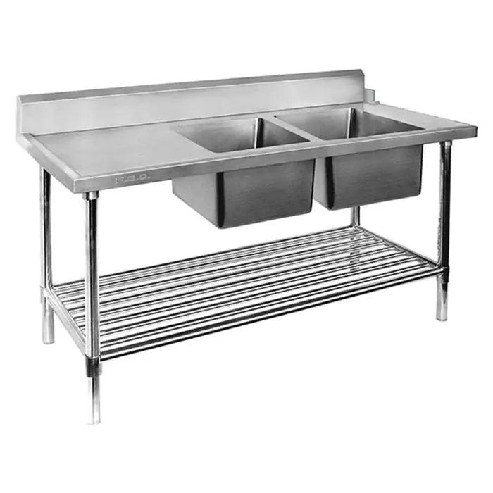 Value Modular Systems Dishwasher Inlet Bench – Single & Double Sinks