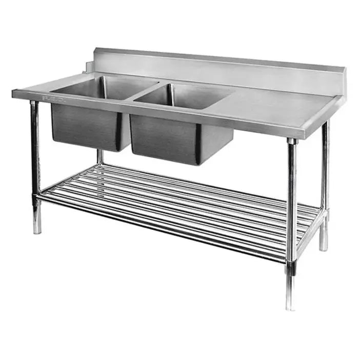 Value Modular Systems Dishwasher Inlet Bench – Single & Double Sinks