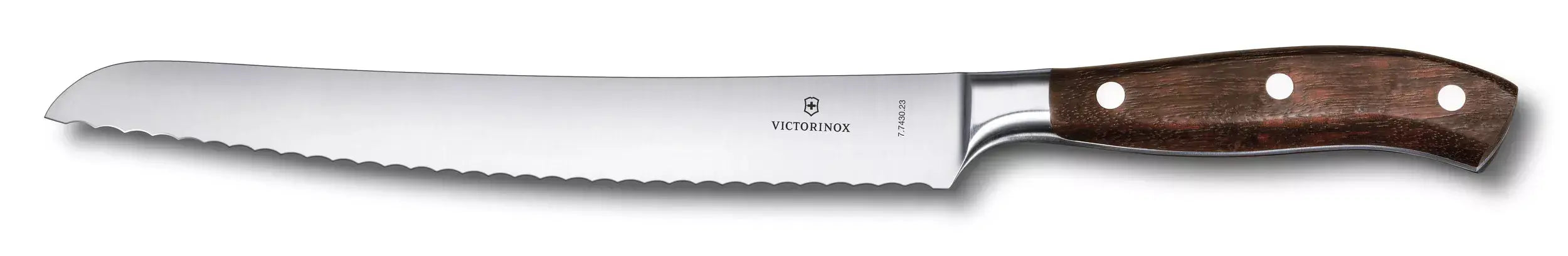 Victorinox Bread Knife,  3 Rivet Wood Handle, GB  Bread Knife