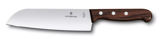 Victorinox Santoku Knife - 17cm Wide Blade Wood - Gift Box  Santoku Knives