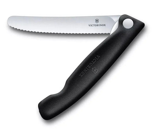 Victorinox Swiss Classic Foldable Paring Knife 11cm - Wavy Edge  Foldable Knives