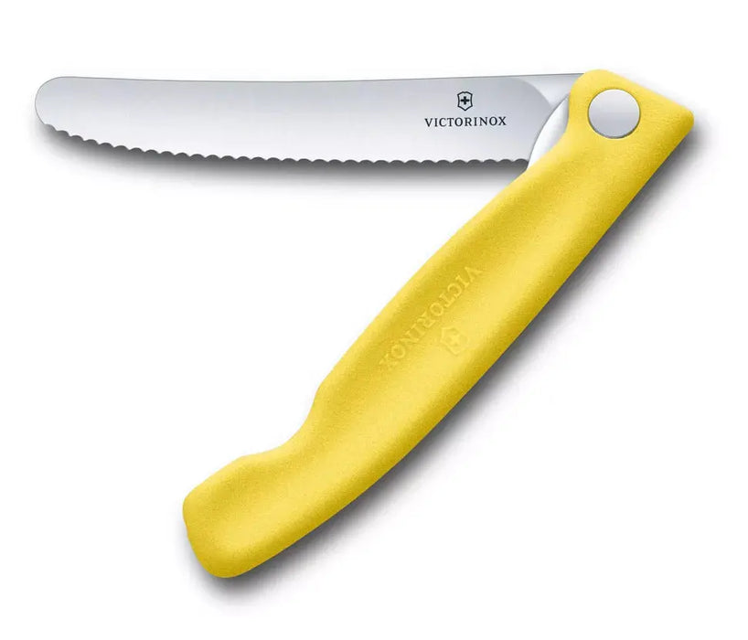 Victorinox Swiss Classic Foldable Paring Knife 11cm - Wavy Edge  Foldable Knives