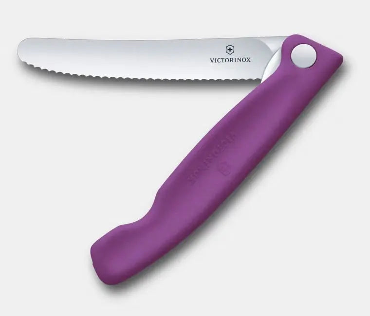 Victorinox Swiss Classic Foldable Paring Knife 11cm - Wavy Edge  Paring & Utility Knives