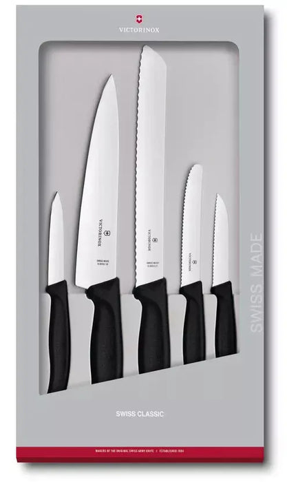 Victorinox Swiss Classic Kitchen Set - 5 Piece  Knife Sets