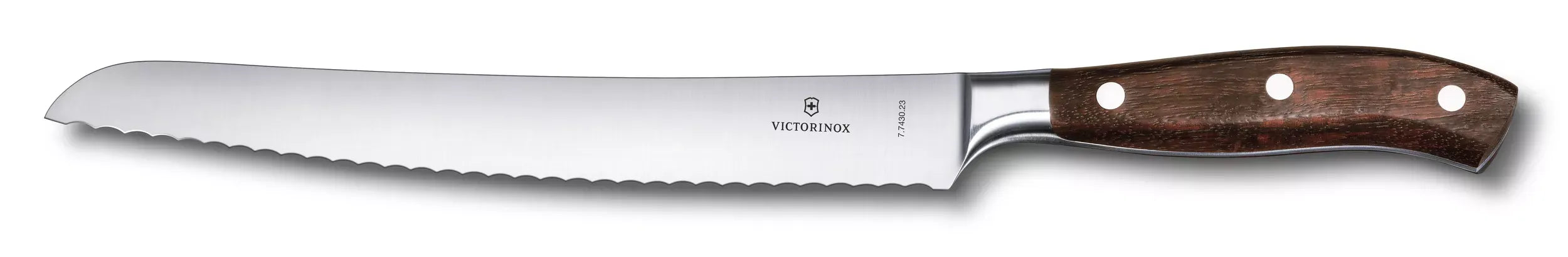 Victorinox Bread Knife,  3 Rivet Wood Handle, GB