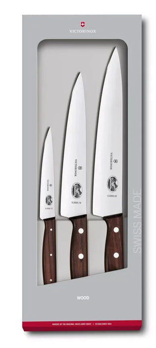 Victorinox Carving Set 3 Piece Wood Handle