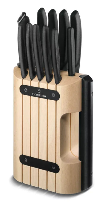 Victorinox Cutlery Block Set - Classic 11 Piece - Nylon Handles