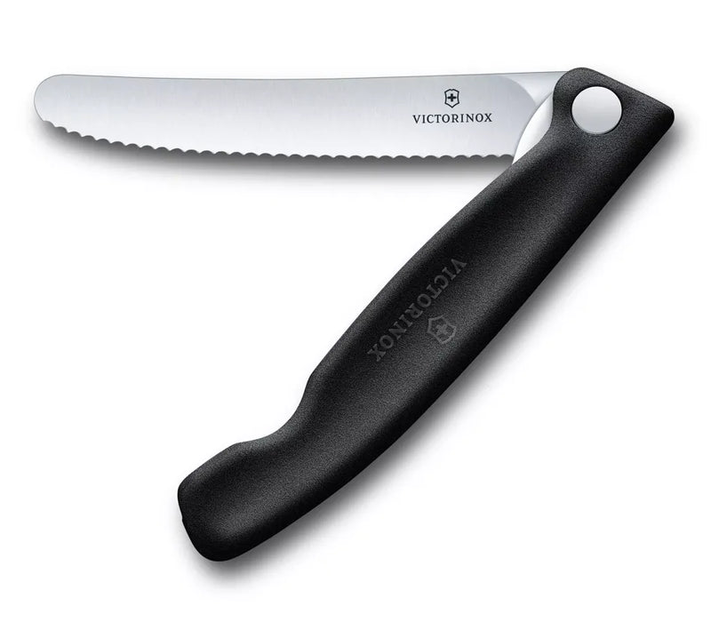 Victorinox Swiss Classic Foldable Paring Knife 11cm - Wavy Edge