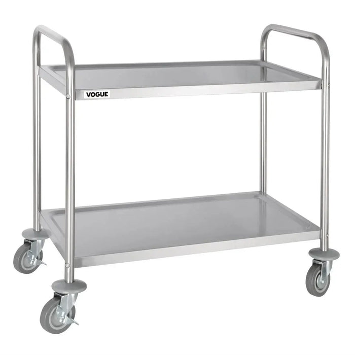 Vogue Essentials Polypropylene Compact Mobile Trolley  Catering Trolleys