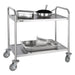 Vogue Essentials Polypropylene Compact Mobile Trolley  Catering Trolleys