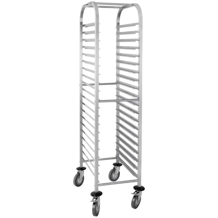 Vogue Gastronorm Racking Trolley 20 Level  Catering Trolleys