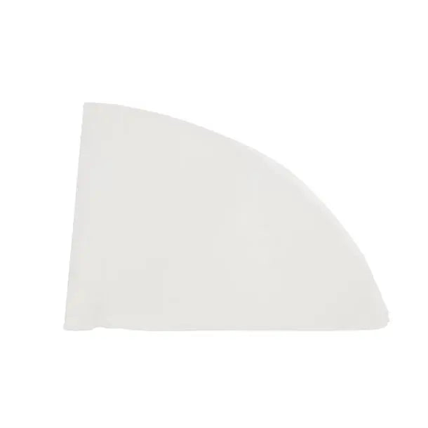 Vogue CN958 255mm fryer oil cone filter papers, pack of 50