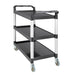 Vogue Polypropylene Mobile Trolley Large  Catering Trolleys