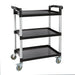 Vogue Polypropylene Mobile Trolley Small  Catering Trolleys