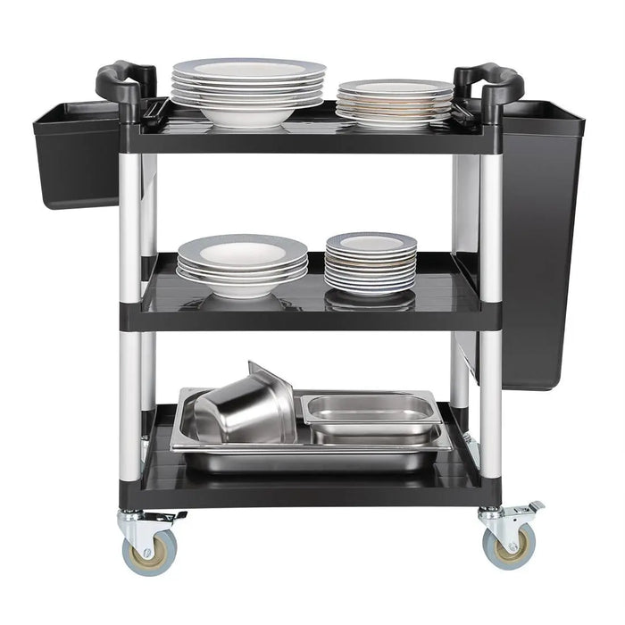 Vogue Polypropylene Mobile Trolley Small  Catering Trolleys