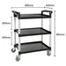 Vogue Polypropylene Mobile Trolley Small  Catering Trolleys