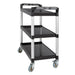 Vogue Polypropylene Mobile Trolley Small  Catering Trolleys