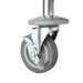 Vogue Stainless Steel 2-Tier Clearing Trolley Small  Catering Trolleys