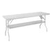 Vogue Stainless Steel Folding Work Table 1830 × 760 × 780 mm  Tables