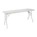 Vogue Stainless Steel Folding Work Table  1830×610×780 mm  Tables
