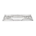 Vogue Stainless Steel Folding Work Table  1830×610×780 mm  Tables