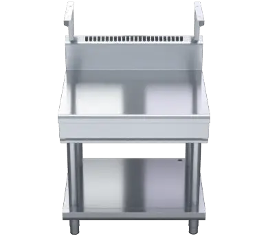 Waldorf 800 Series BT8900S-LS - 900mm Bench Top With Salamander Support Leg Stand