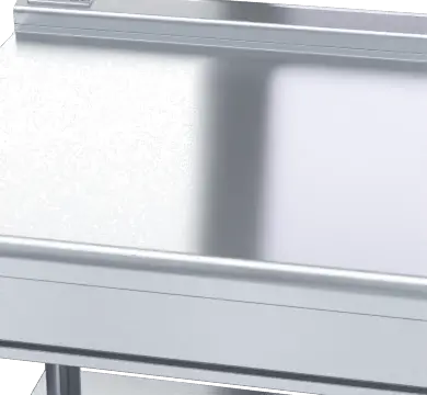 Waldorf 800 Series BTL8900-LS - 900mm Bench Top Low Back Version Leg Stand