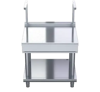 Waldorf 800 Series BTL8900S-LS - 900mm Bench Top With Salamander Support Low Back Version Leg Stand