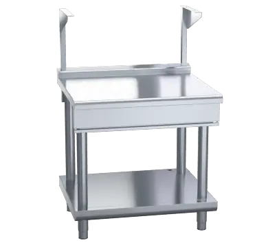 Waldorf 800 Series BTL8900S-LS - 900mm Bench Top With Salamander Support Low Back Version Leg Stand